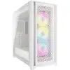 Image de Corsair iCUE 5000D RGB AIRFLOW Verre Trempé USB 3.2 Blanc