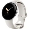 Image de Google Pixel Watch LTE Bluetooth GPS 41mm AMOLED Acier Argent Blanc S/L Étanche 5ATM ECG NFC