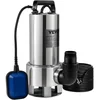 Image de Bombe submersible VEVOR QSB-2JH-1300B69 1300W 1.75HP 333.3 L/min 11m