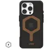 Image de Funda pour mobile UAG Plyo Cover TPU Noir et Bronze compatible iPhone 16 Pro