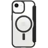 Image de Funda pour mobile OtterBox React Folio transparente noire MagSafe pour iPhone 17e 16e 15 14 13