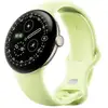 Image de Google Pixel Watch 4 LTE 41mm Or Champagne Bracelet Vert Lime S/L IP68 SpO2 Cardio