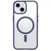 Image de Funda OtterBox React transparente violette MagSafe pour iPhone 17e/16e/15/14/13