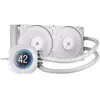 Image de Refrigeración Líquida Corsair Nautilus 240 RS LCD 240mm 2 Ventiladores IPS Blanc