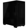Image de Boîtier tour moyenne Corsair 3500X Noir vue panoramique verre trempé