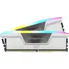 Image de Mémoire RAM Corsair Vengeance RGB 32GB 2x16GB DDR5 6400MHz CL36 AMD EXPO Intel XMP Blanc