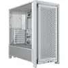 Image de Corsair FRAME 4000D Demi-Tour E-ATX Verre Trempé USB-C Blanc