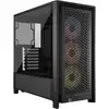 Image de Corsair FRAME 4000D RS ARGB Demi-tour E-ATX Verre Trempé USB-C Noir