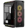 Image de Boîtier tour moyenne Corsair iCUE LINK 5000T LX RGB EATX en verre trempé USB-C Noir