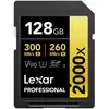 Image de Carte SD Lexar 2000x 128 Go UHS-II V90 300 Mo/s