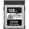 Image de Carte Lexar CFexpress 128 Go PCIe Gen3 ×2 1750 Mo/s Noir Argent