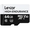Image de Carte microSD Lexar haute endurance 64 Go Classe 10 UHS-I U3 V30