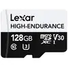 Image de Carte MicroSD Lexar High-Endurance 128 GB UHS-I Classe 10 V30 U3