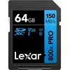 Image de Carte SDXC Lexar High-Performance 800xPRO 64 Go V30 UHS-I 150 Mo/s