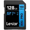 Image de Carte SD Lexar hautes performances 800xPRO 128 Go UHS-I 150 Mo/s V30 U3 résistante