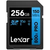 Image de LEXAR Carte SDXC 800x PRO Blue Series 256Go UHS-1 V30 - Read 150