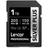 Image de LEXAR Carte SD Silver Plus UHS-1 1To V30 R205/W150