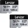 Image de Carte MicroSD Lexar Professional Silver Plus 128GB Pack 2 UHS-I V30 A2