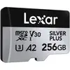 Image de Lexar MicroSDXC 256GB SILVER PLUS UHS-I 205MB/s 150MB/s Résistant