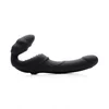 Image de Gode Ceinture Strapless Vibrant Slim Rider Ribbed