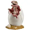Image de Figurine Noble Collection Jurassic Park Toyllectible Treasure Raptor Egg Life Finds A Way 12 cm