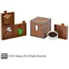 Image de Coffre à butin Noble Collection Minecraft Forest 10 cm