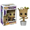 Image de Figurine les gardiens de la galaxie en vinyle Funko Bobble Head Dancing Groot 10 cm
