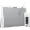 Image de Tablette graphique Xencelabs Medium Bundle Nebuleux Blanc