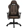Image de Chaise gaming Arozzi Torretta SuperSoft marron accoudoirs 3D cadre métallique