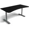 Image de Mesa Gaming Arozzi XXL 160cm Fibre de bois Gestion câbles Hauteur réglable