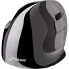Image de Souris Evoluent VMDSW Sans Fil Verticale Laser 2600DPI Noir Gris Ergonomique
