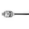 Image de Cable antivol Compulocks CL15 Clé ronde Noir Argent