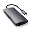 Image de Satechi ST-TCMA2M Adaptateur Hub Multiport USB-C Gris Sidéral