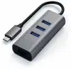 Image de Concentrateur Satechi ST-TC2N1USB31AM USB-C 3xUSB 3.0 et Ethernet Gris