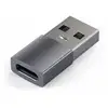 Image de Adaptateur USB-A Male vers USB-C Femelle Satechi ST-TAUCM Gris