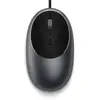 Image de Ratón Satechi C1 USB Type-C 3200 DPI Ambidextre Noir Gris Câble