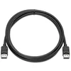 Image de Câble DisplayPort HP Kit 2 m Noir Connecteurs Mâle/Mâle