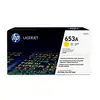 Image de HP 653A toner jaune authentique LaserJet