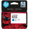 Image de Cartouche d'encre HP 655 Cyan Original Advantage Standard