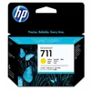 Image de HP 711 pack de 3 cartouches d'encre DesignJet jaune, 29 ml