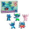 Image de Figurine Just Play Disney Stitch (x5) 7 cm
