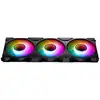 Image de Phanteks M25-120 Gen2 3xkit Argb Fans 120mm Infinity Mirror Reverse Airflow Noir