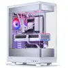 Image de Tour moyenne Phanteks Evolv X2 D-RGB Double verre trempé USB-C Blanc
