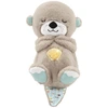 Image de Peluche loutre câlin bonne nuit Mattel France Fisher Price 20,5x14x28 cm
