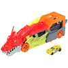 Image de Jeux de voiture Transporteur Dragon Lanceur et 1 Véhicule Mattel France Hot Wheels 7,5x12,5x35,5 cm