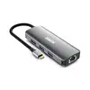Image de Base pour Portable USB-C 7-en-1 4K HDMI Gigabit Ethernet 100W