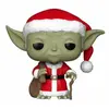 Image de Figurine Funko Star Wars POP! Bobble Head Holiday Santa Yoda 9 cm