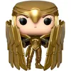 Image de Figurine Funko Pop DC Comics Wonder Woman 84 - Wonder Woman Gold Shield Metallic Exclusive 9 cm