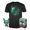 Image de Funko Pop & Tee My Hero Academia Deku First Hero Suit avec casque + T-shirt Taille L
