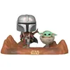 Image de Figurine Funko Pop Star Wars Mandalorian - The Child and Mandalorian TU